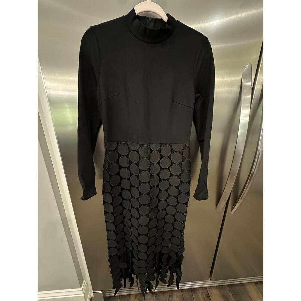 Whimsical Long Sleeve Tiered Dress